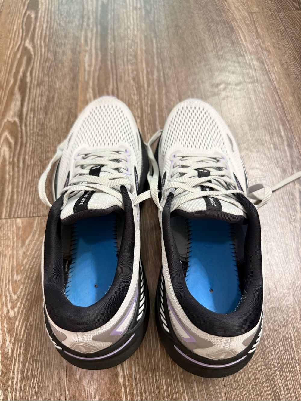Brooks Adrenaline GTS 23 'Grey Purple' women’s size 11 Narrow (2A) running shoes - Picture 13 of 14